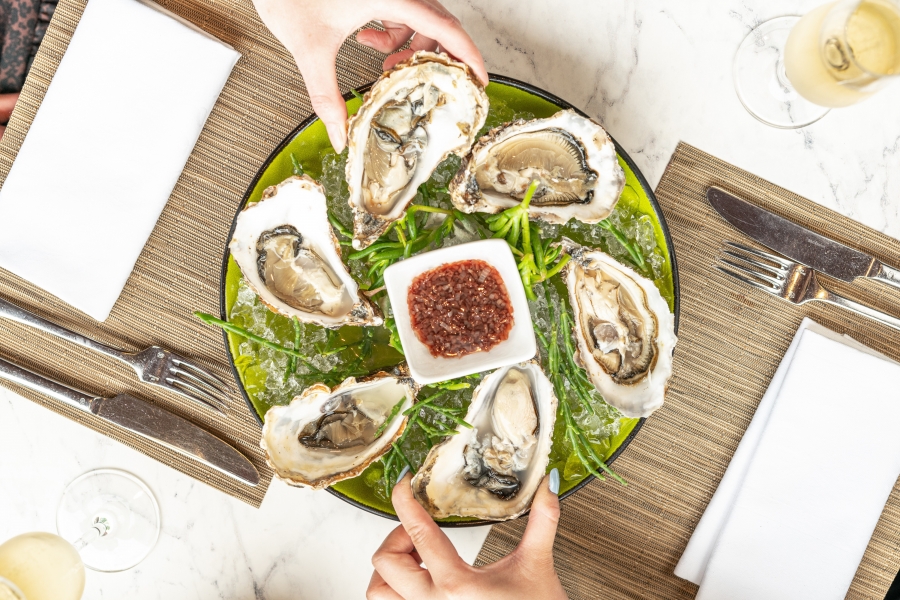 Oysters & Endless Bubbles